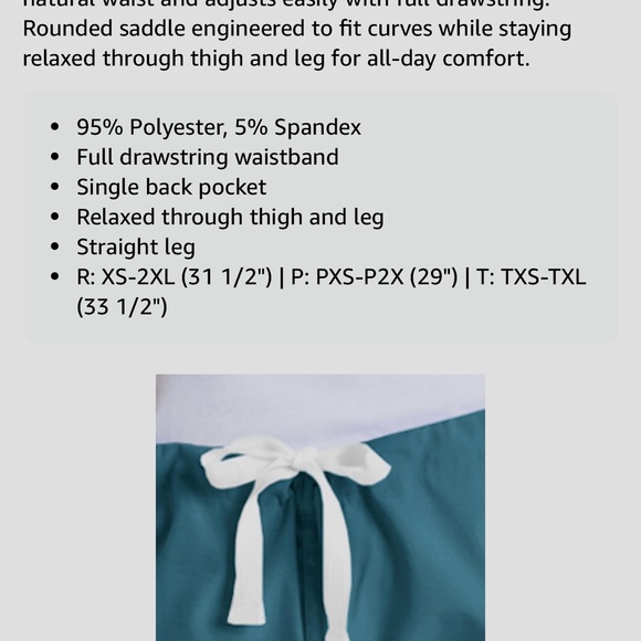 Urbane Essentials Relaxed Drawstring Scrub Pant
Grey size XS regular - Picture 2 of 5